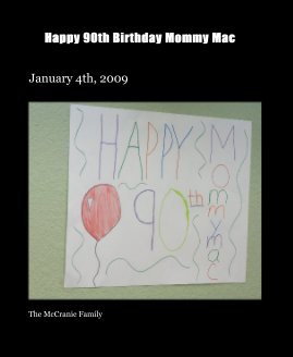 Happy 90th Birthday Mommy Mac book cover