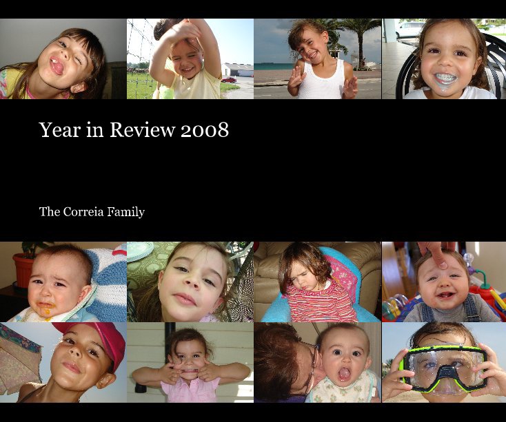 Bekijk Year in Review 2008 op The Correia Family