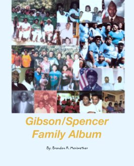 Gibson/Spencer
Family Album book cover