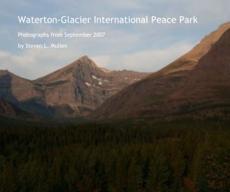 Waterton-Glacier International Peace Park book cover