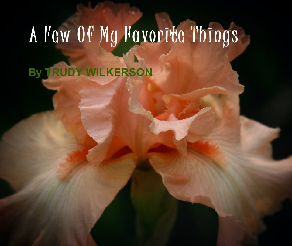 View A Few Of My Favorite Things by TRUDY WILKERSON