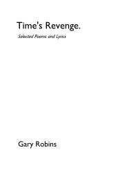 Time's Revenge. Selected Poems and Lyrics book cover