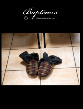 Baptêmes 02 décembre 2012 book cover