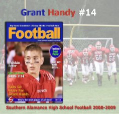 7x7 Southern Alamance High School Football 2008-2009 book cover