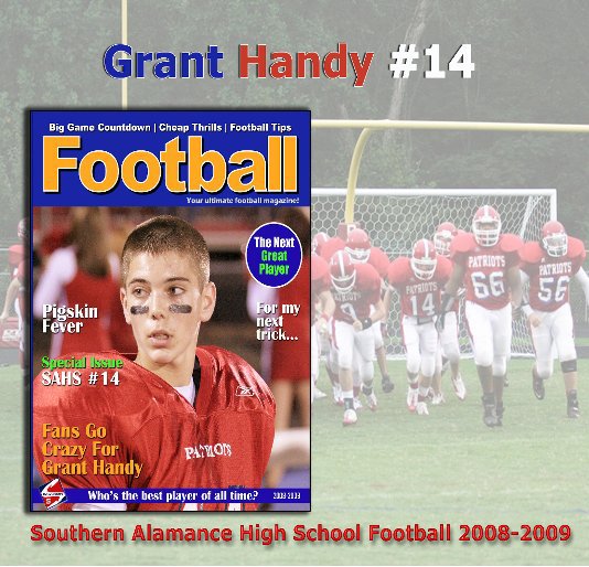 Visualizza 7x7 Southern Alamance High School Football 2008-2009 di Caintree Photography