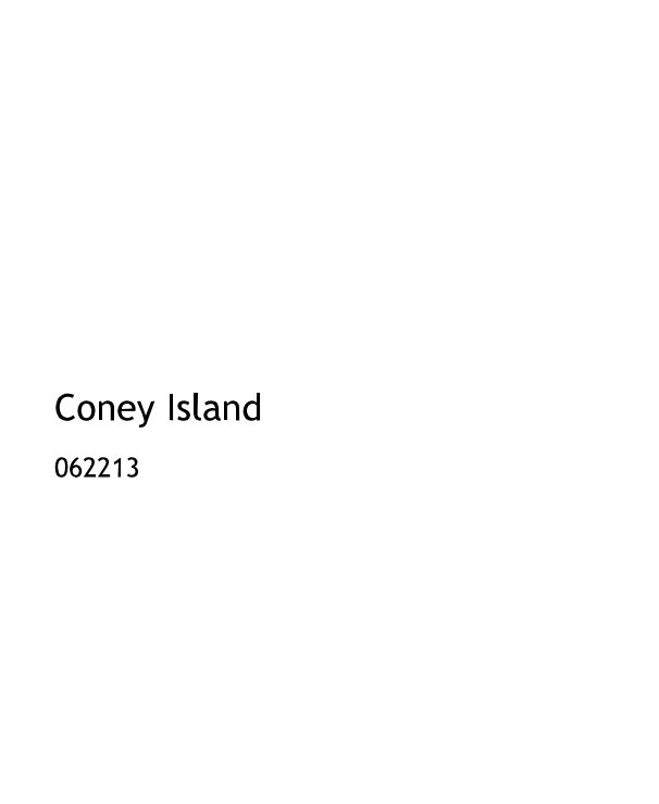 Ver Coney Island por John Gellings