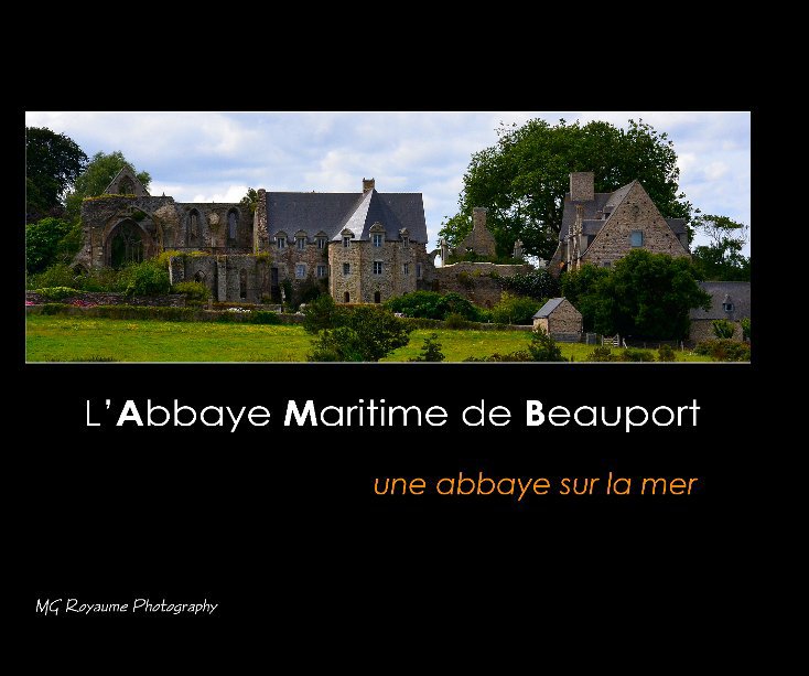 View L'Abbaye Maritime de Beauport by Michel Guilloux