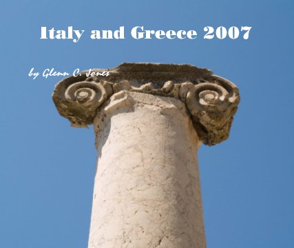 Italy and Greece 2007 book cover