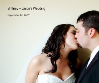 Brittney + Jason's Wedding book cover