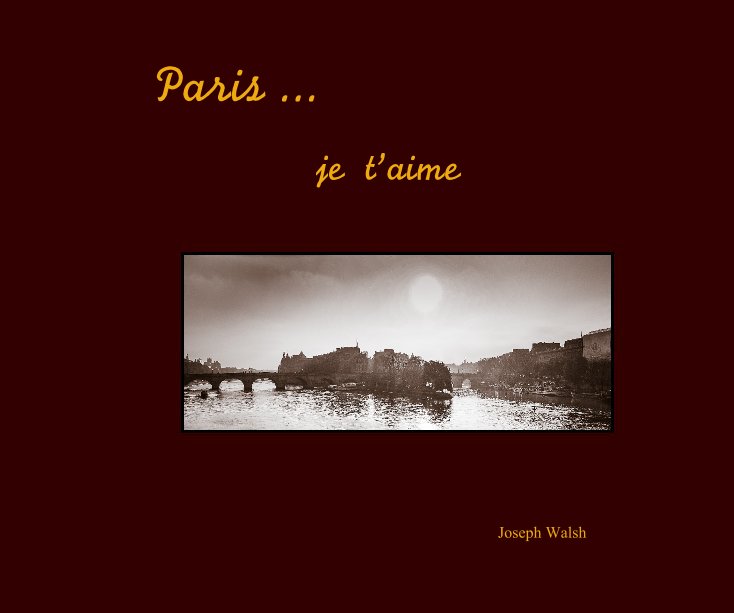 Ver Paris ... por Joseph Walsh