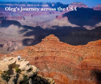 Oleg's journey across the USA book cover