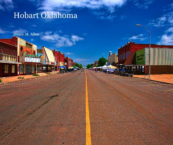View Hobart Oklahoma by Henry M. Allen