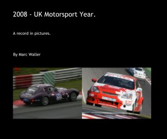 2008 - UK Motorsport Year. book cover