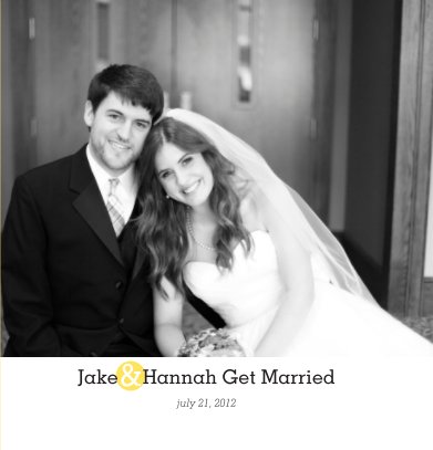 Jake + Hannah Get Married book cover