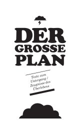 Der große Plan book cover