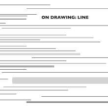 On Drawing: Line book cover