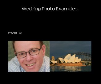 Wedding Photo Examples book cover