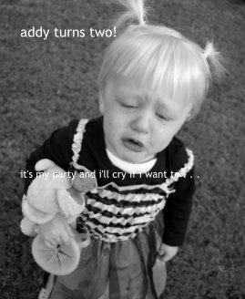 addy turns two! book cover