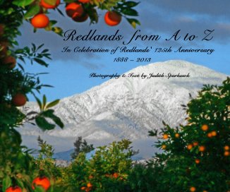 Redlands from A to Z book cover