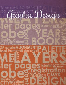 Kaplan University Graphic Design Yearbook book cover