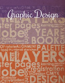 Kaplan University Graphic Design Yearbook book cover