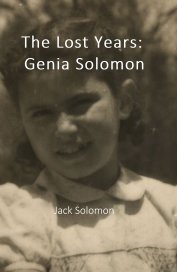 The Lost Years: Genia Solomon book cover