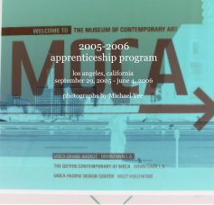 2005-2006 MOCA apprenticeship program book cover