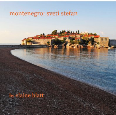 montenegro: sveti stefan book cover