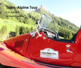 Trans-Alpine Tour book cover