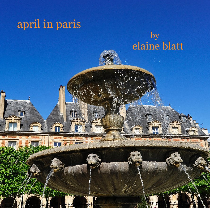 Ver april in paris por elaine blatt