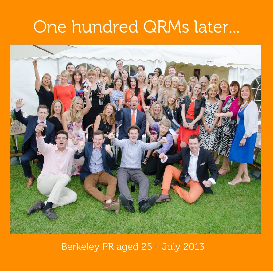 View One hundred QRMs later... by Berkeley PR aged 25 - July 2013