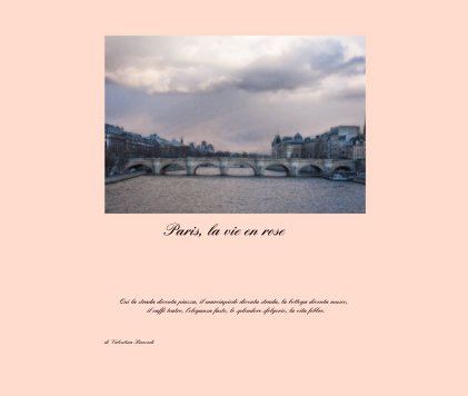 Paris, la vie en rose book cover