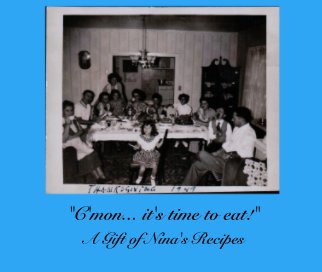 "C'mon... it's time to eat!" book cover