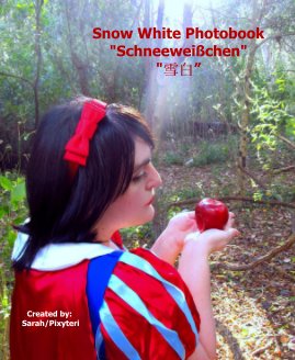 Snow White Photobook "Schneeweißchen" "雪白” book cover