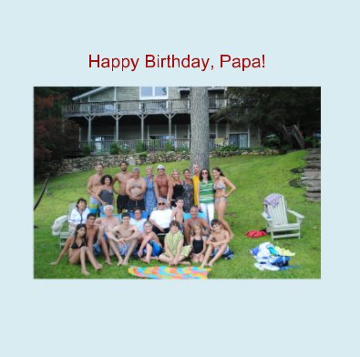 Happy Birthday, Papa! book cover