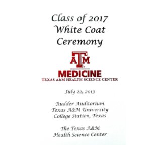Drew Robinson's White Coat Ceremony book cover