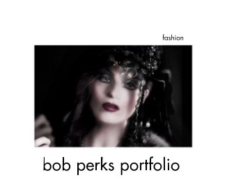 fashion bob perks portfolio book cover
