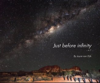 Just before infinity v.1 By Joyce van Dijk book cover