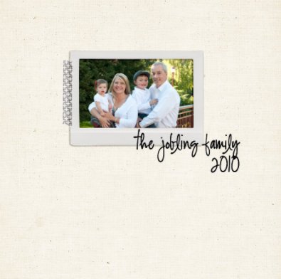 The Jobling Family 2010 book cover