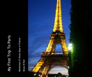 My First Trip To Paris book cover