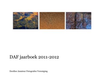 DAF jaarboek 2011-2012 book cover