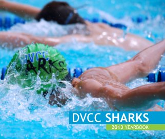 2013 DVCC SHARKS HARDCOVER YEARBOOK book cover