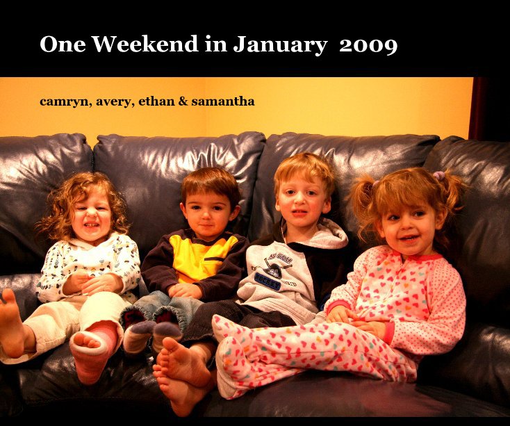Ver One Weekend in January 2009 por mel weidner