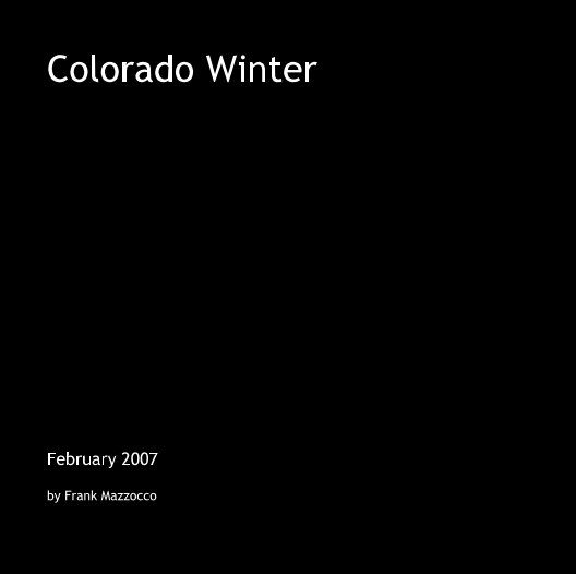 Colorado Winter nach shutterbug15 anzeigen