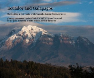 Ecuador and Galapagos book cover