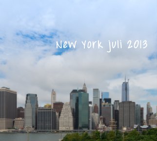 New York juli 2013 book cover