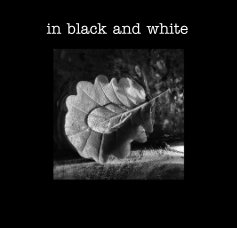 in black and white book cover