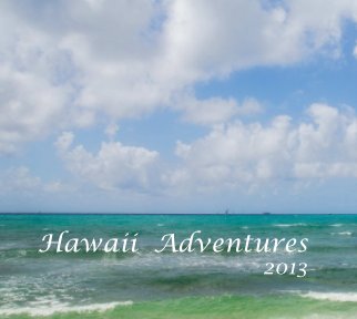 Hawaii Adventures 2013 book cover
