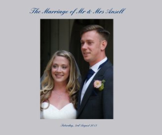 The Marriage of Mr & Mrs Ansell book cover