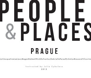 People and Places: Prague book cover